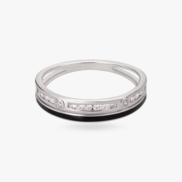 925 Silver Simple Ring For Men's