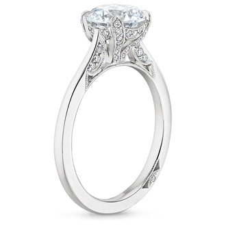 Simply Tok 4 prong  solitaire ring