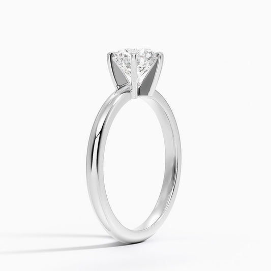 Comfort Fit 2mm 6 Prong Solitaire