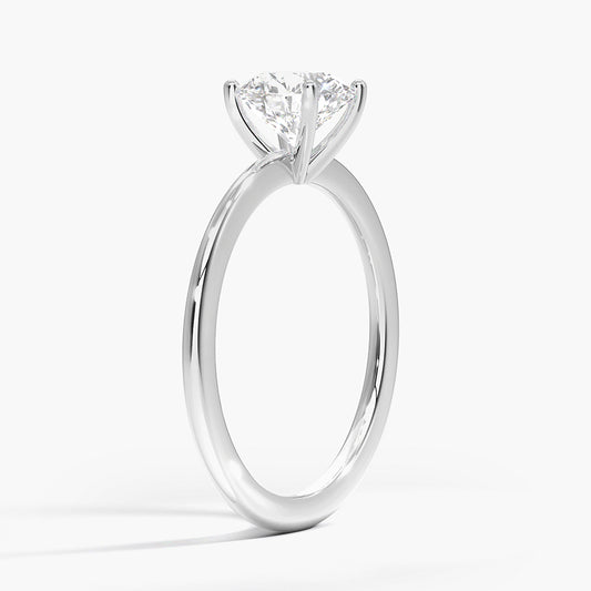 Aime Solitaire 4 prong  solitaire ring