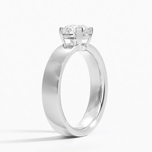 Parker 4 prong  solitaire ring