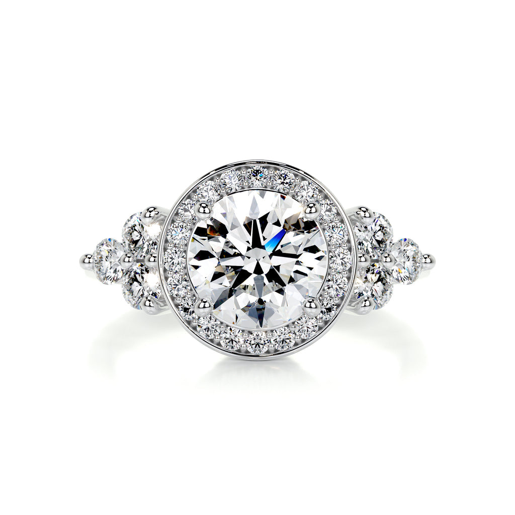 Ivy Vintage Diamond Engagement Ring