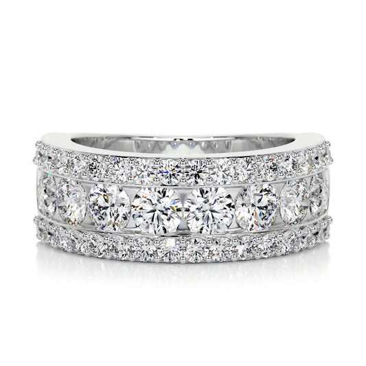 2 Carat ·  Channel ·   14K White Gold women weeding ring