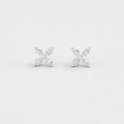 925 Silver Diamond Earring