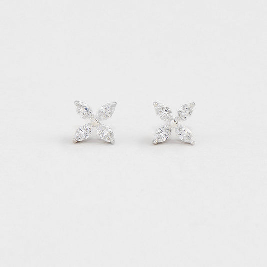 925 Silver Diamond Earring