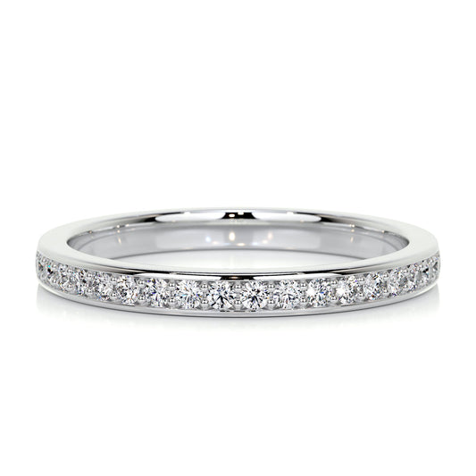 0.20 Carat ·  Channel ·   14K White Gold women weeding ring