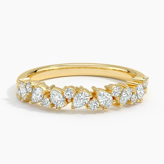 DG-Fashion livetta Coverage Lab Diamond Ring