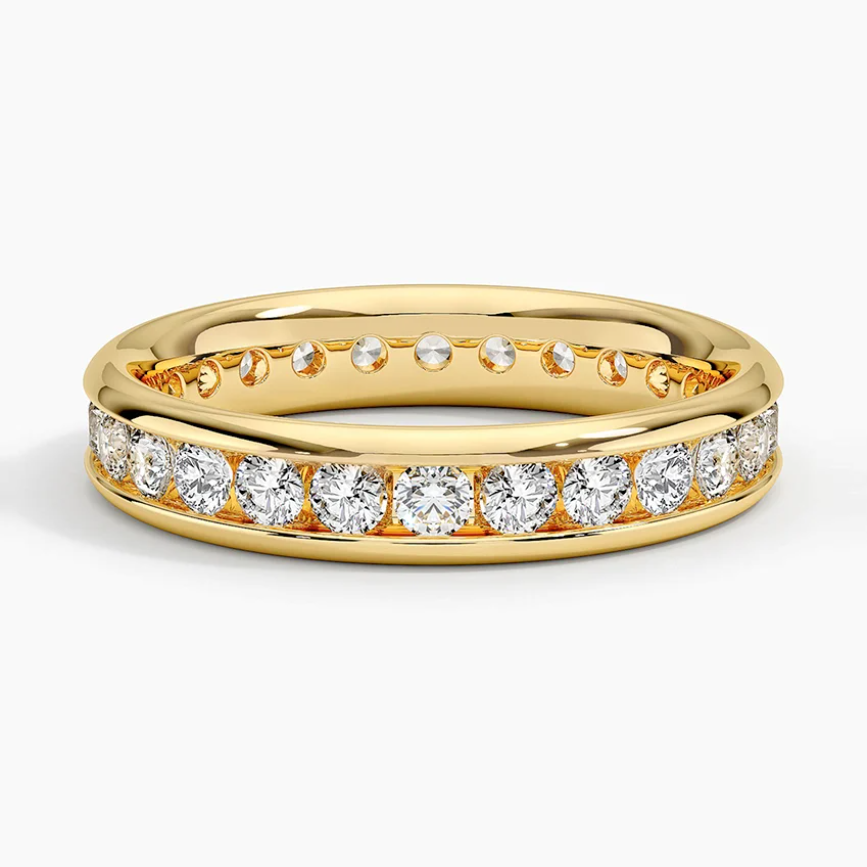 DG-Fashion Round Eternity Lab Diamond Ring