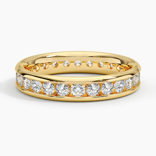 DG-Fashion Round Eternity Lab Diamond Ring