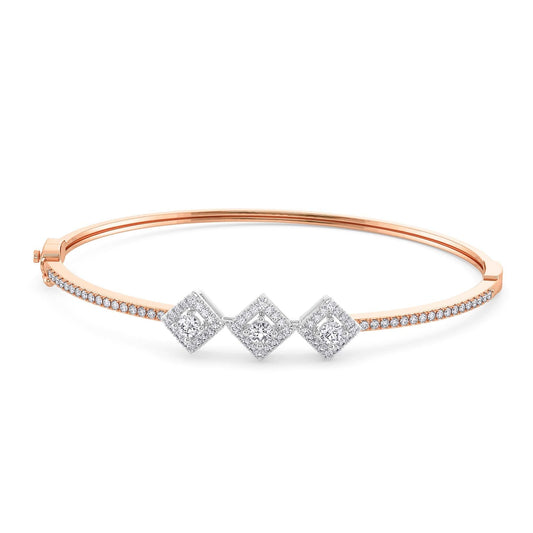 Rose Gold Bangle Bracelet