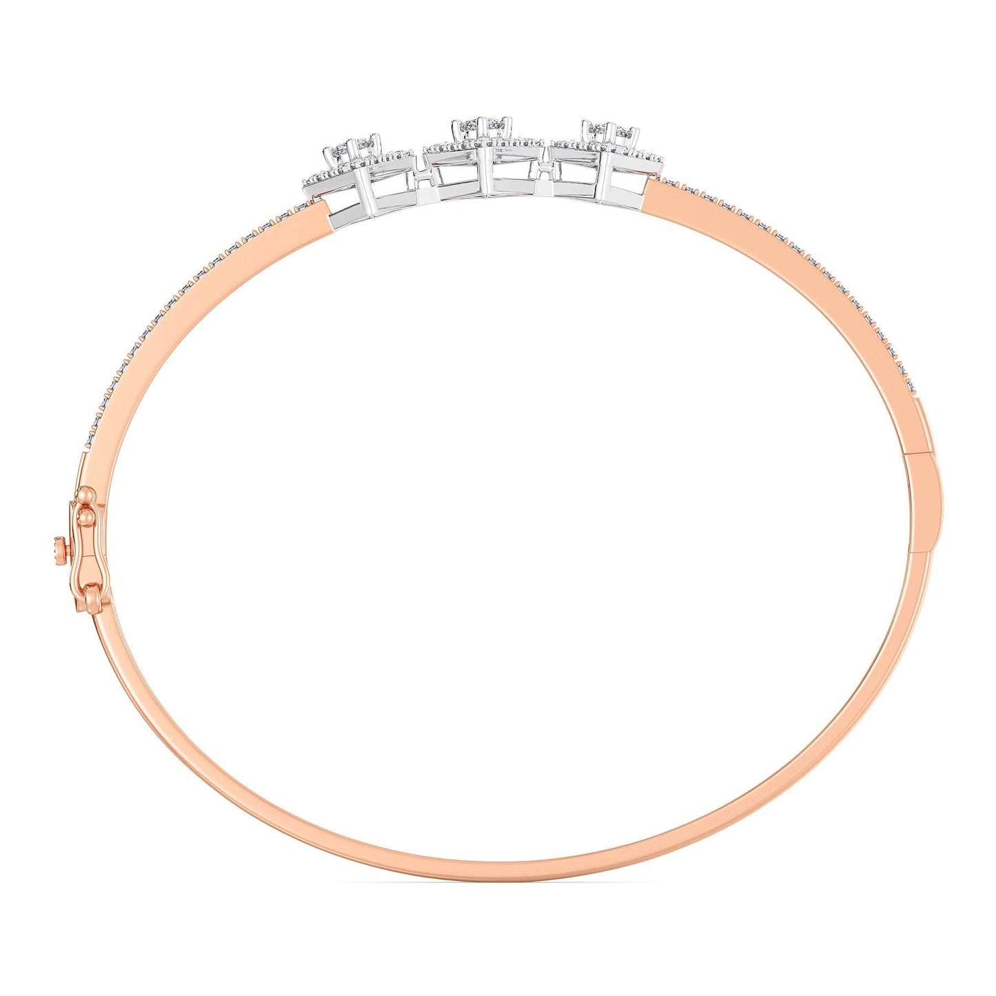 Rose Gold Bangle Bracelet