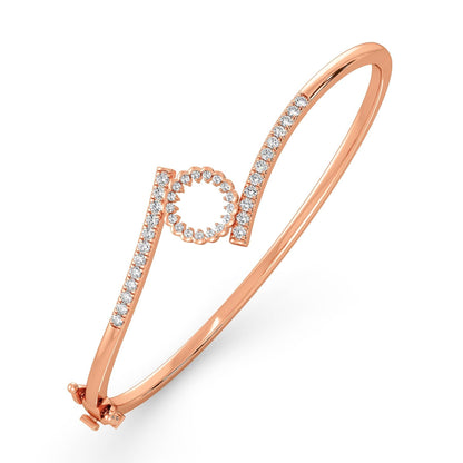 Rose Gold Bangle Bracelet