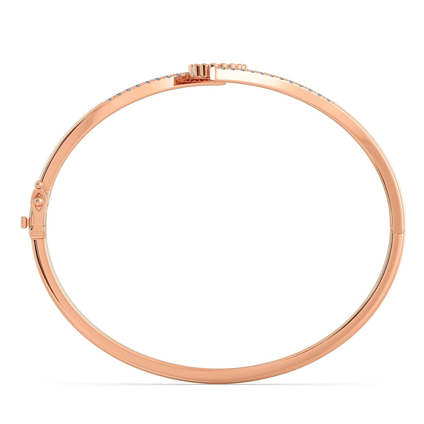 Rose Gold Bangle Bracelet