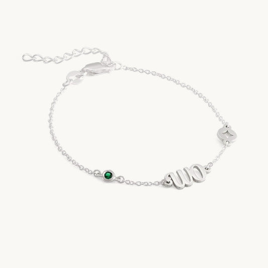 925 Silver Two in one Anklet and Bracelet