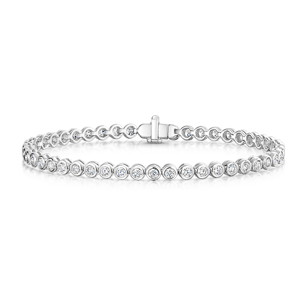 RUBOVER LAB GROWN DIAMOND TENNIS BRACELET