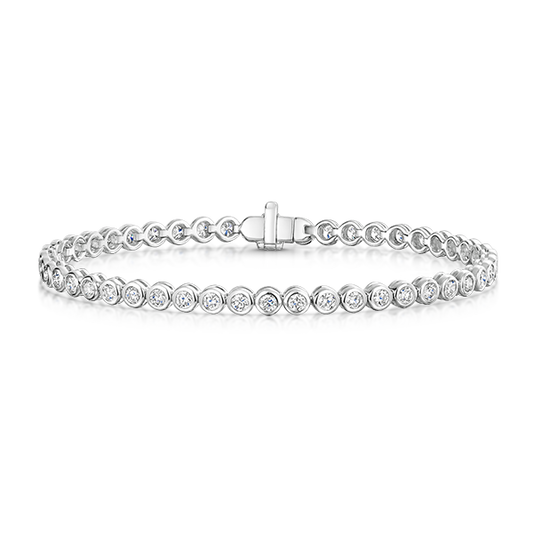 RUBOVER LAB GROWN DIAMOND TENNIS BRACELET